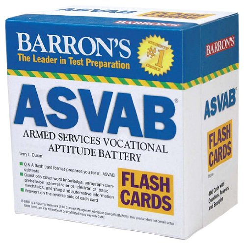 Stock image for Barron's ASVAB Flash Cards for sale by Irish Booksellers