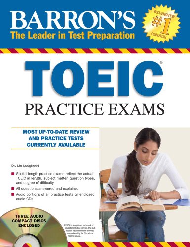 9780764197840: Toeic Practice Exams Book (Barron's TOEIC Practice Exams)