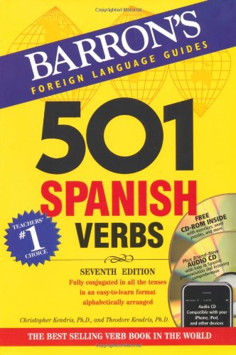 Beispielbild fr 501 Spanish Verbs with CD-ROM and Audio CD zum Verkauf von Better World Books