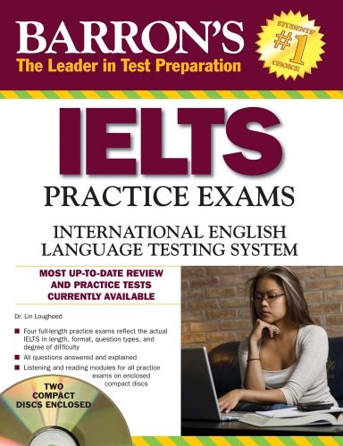 Beispielbild fr Barron's IELTS Practice Exams with Audio CDs : International English Language Testing System zum Verkauf von Better World Books: West