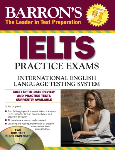 Imagen de archivo de Barron's IELTS Practice Exams with Audio CDs : International English Language Testing System a la venta por Better World Books: West