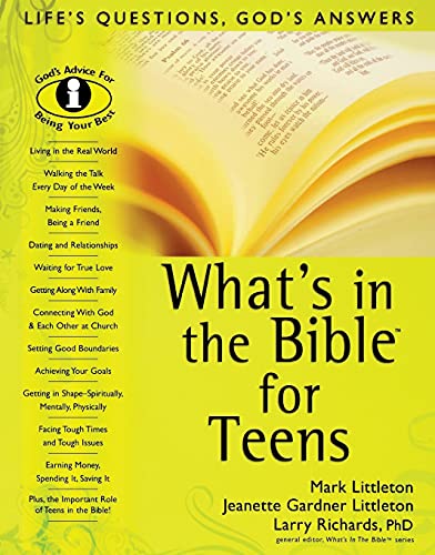 Beispielbild fr What's in the Bible for Teens zum Verkauf von ThriftBooks-Atlanta