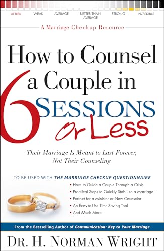 Stock image for How to Counsel a Couple in 6 Sessions or Less for sale by WorldofBooks