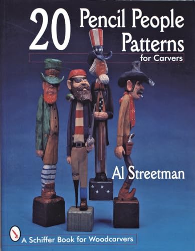Beispielbild fr 20 Pencil People Patterns for Carvers (A Schiffer book for woodcarvers) zum Verkauf von Books From California