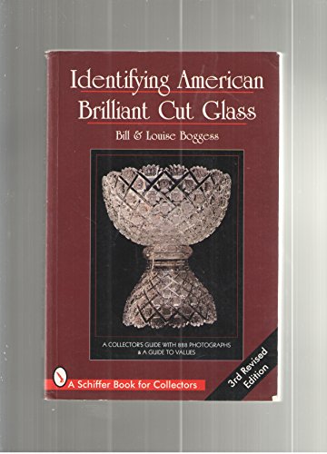 Stock image for Identifying American Brilliant Cut Glass for sale by ThriftBooks-Atlanta