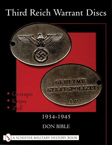 THIRD REICH WARRANT DISCS 1934-1945.