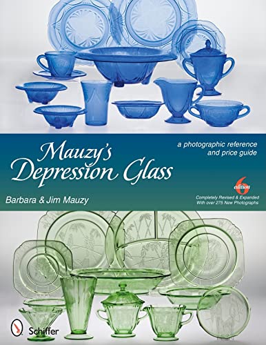 Beispielbild fr Mauzy's Depression Glass: A Photographic Reference and Price Guide zum Verkauf von Irish Booksellers