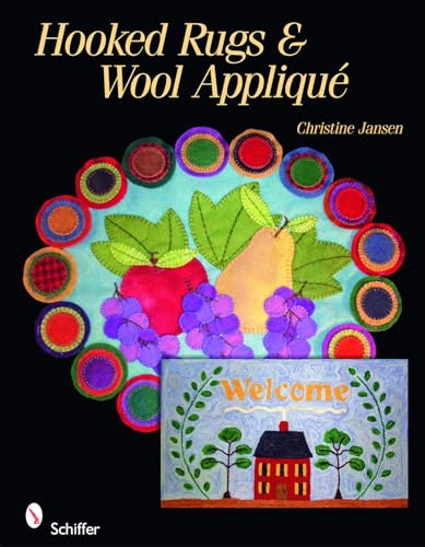 Beispielbild fr Hooked Rugs & Wool Appliqu zum Verkauf von Books From California