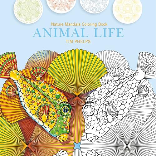 Beispielbild fr Animal Life: Nature Mandala Coloring Book zum Verkauf von THE SAINT BOOKSTORE