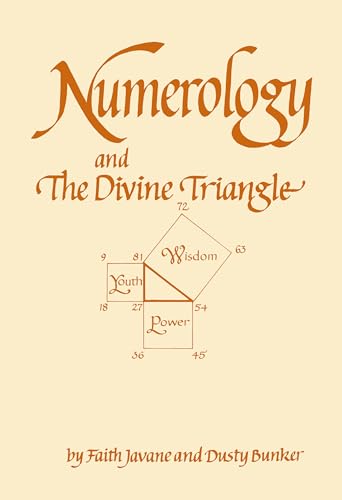 Imagen de archivo de Numerology and the Divine Triangle a la venta por Books From California
