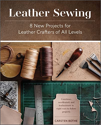 Beispielbild fr Leather Sewing: 8 New Projects for Leather Crafters of All Levels zum Verkauf von Books From California