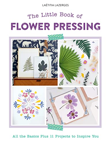 Beispielbild fr The Little Book of Flower Pressing: All the Basics Plus 11 Projects to Inspire You zum Verkauf von Books From California