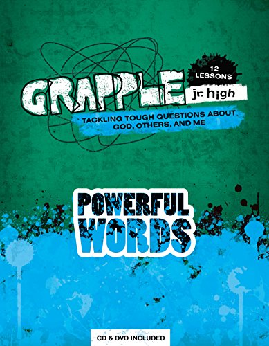 Grapple Jr. High: Powerful Words: 12 Lessons on Tackling Tough Questions About God, Others, and Me (9780764475467) by Group Publishing
