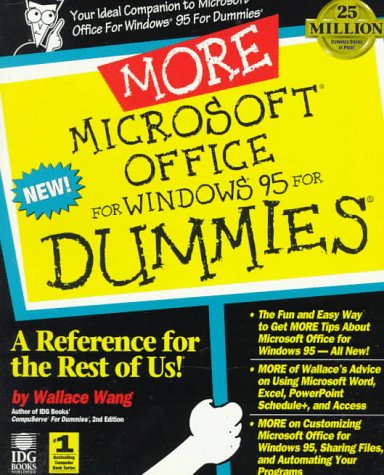 Stock image for More Microsoft Office for Windows 95 for Dummies: A Reference for the Rest of Us for sale by More Than Words