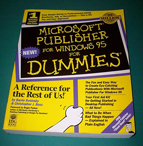 Stock image for Microsoft? Publisher For Windows? 95 For Dummies? for sale by HPB-Red