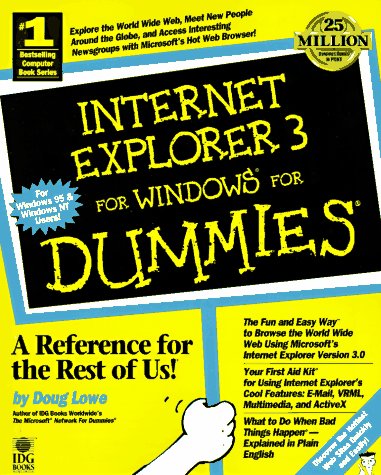 Beispielbild fr Internet Explorer for Windows '95 For Dummies zum Verkauf von WorldofBooks