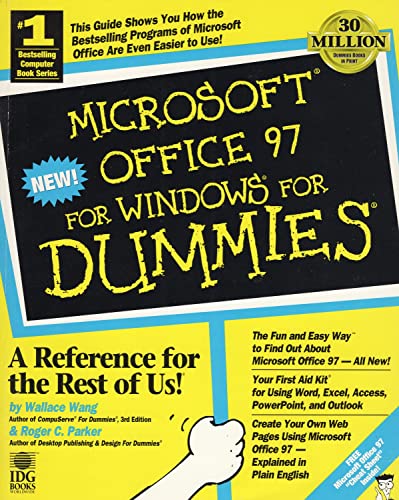 Imagen de archivo de Microsoft Office 97 For Windows For Dummies a la venta por SecondSale