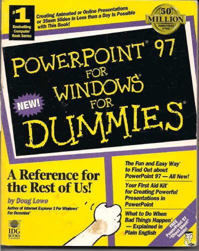 Beispielbild fr PowerPoint 97 for Windows for Dummies zum Verkauf von Better World Books