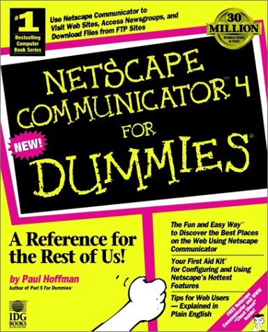 Imagen de archivo de Netscape Communicator 4 for Dummies a la venta por The Yard Sale Store
