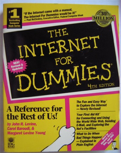 Stock image for The Internet for Dummies for sale by MVE Inc