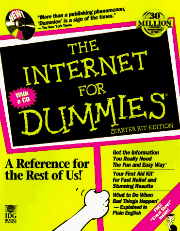 Stock image for The Internet for Dummies: Starter Kit Edition for sale by BookHolders