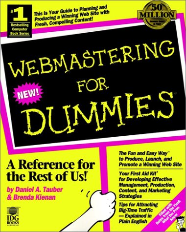 Beispielbild fr Web Mastering for Dummies zum Verkauf von Better World Books