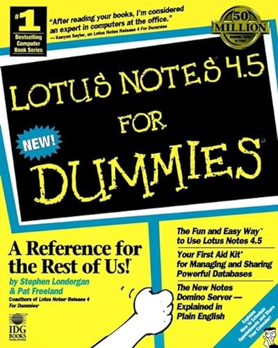 Stock image for Lotus Notes? 4.5 For Dummies? for sale by SecondSale