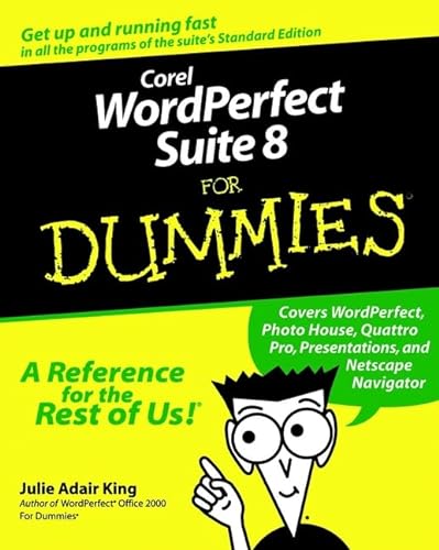 9780764501876: WordPerfect Suite 8 For Dummies (For Dummies Series)