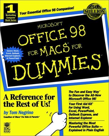 Imagen de archivo de Microsoft Office 98 for Macs for Dummies a la venta por Better World Books