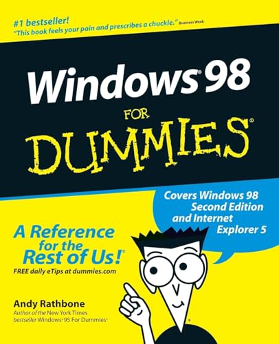 Imagen de archivo de Windows 98 for Dummies (For Dummies): Written by Andy Rathbone, 1998 Edition, (1st Edition) Publisher: John Wiley and Sons [Paperback] a la venta por Greener Books