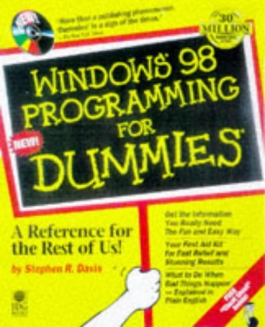 Windows 98 Programming for Dummies (9780764502620) by Davis, Stephen R.; Simon, Richard J.