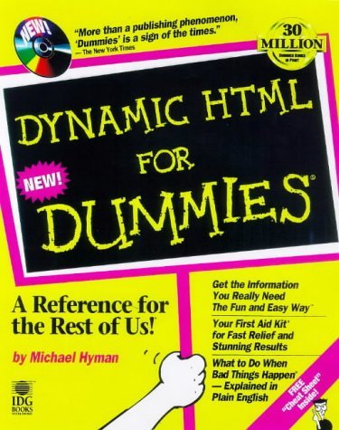 Beispielbild fr Dynamic Html for Dummies zum Verkauf von Wonder Book