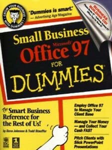 Imagen de archivo de Small Business Microsoft Office 97 for Dummies a la venta por Better World Books