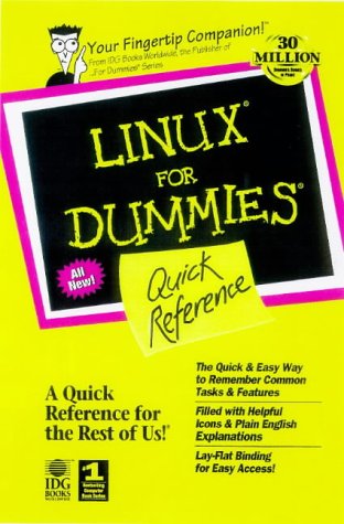 Stock image for Linux for Dummies Quick Reference for sale by HPB-Emerald