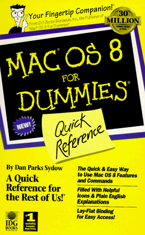 Stock image for Mac OS 8 for Dummies: Quick Reference for sale by Wonder Book