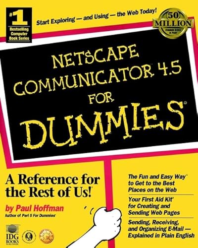 Netscape Communicator 4.5 For Dummies? (9780764503245) by Hoffman, Paul