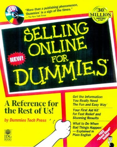 Beispielbild fr Selling Online for Dummies [With Includes Demos of Software & Sample Web Pages] zum Verkauf von ThriftBooks-Dallas