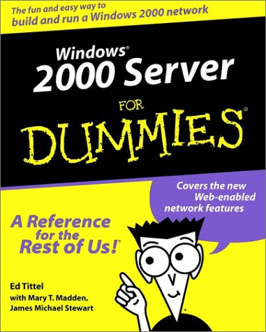 Imagen de archivo de Windows 2000 Server for Dummies a la venta por Better World Books