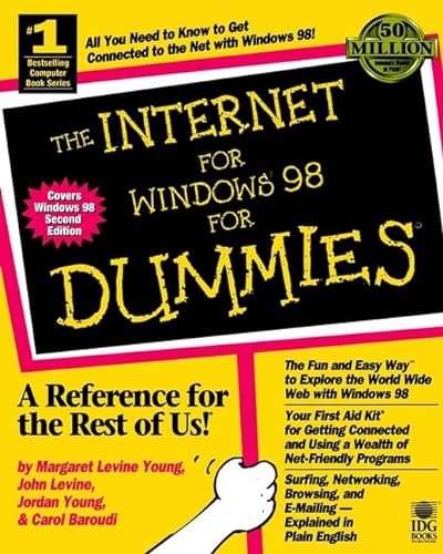 Imagen de archivo de The Internet for Windows 98 For Dummies a la venta por SecondSale