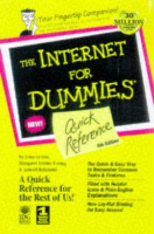 9780764503559: The Internet for Dummies Quick Reference: Quick Reference (4th ed)