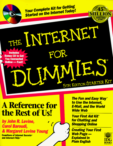 Imagen de archivo de The Internet for Dummies: Starter Kit a la venta por BookHolders