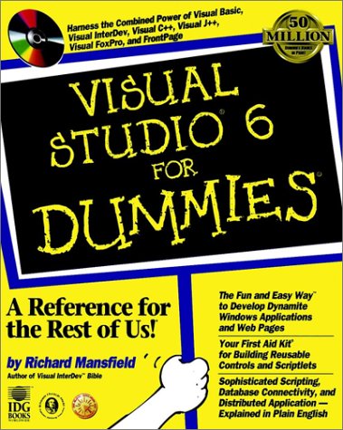 Imagen de archivo de Visual Studio? 6 For Dummies? a la venta por Zoom Books Company