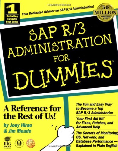 9780764503757: Sap R/3 Administration for Dummies