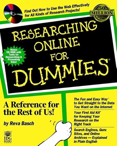 Stock image for Researching Online For Dummies� for sale by Wonder Book