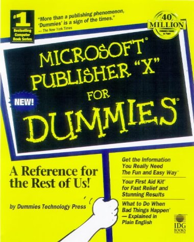 Microsoft Publisher 98 For Dummies (9780764503955) by McCarter, Jim; Sosinsky, Barrie; Benz, Christopher J.