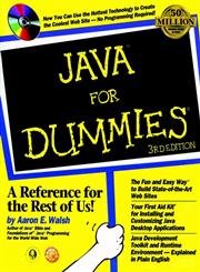 Imagen de archivo de Java for Dummies a la venta por Better World Books