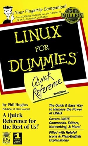 Stock image for Linux For Dummies: Quick Reference for sale by Wonder Book