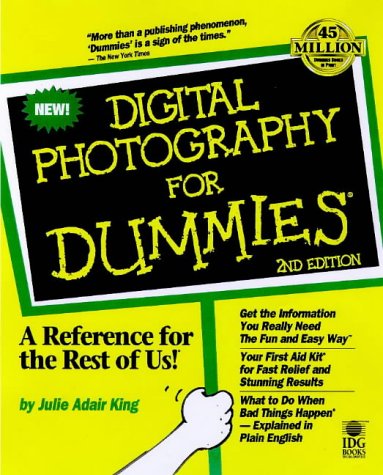 Imagen de archivo de Digital Photography for Dummies (2nd ed) a la venta por Wonder Book