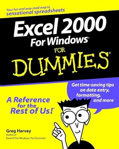 Beispielbild fr Excel 2000 for Windows for Dummies zum Verkauf von Better World Books