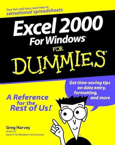 9780764504464: Excel 2000 for Windows for Dummies